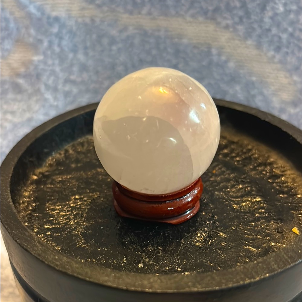 Selenite Crystal Sphere